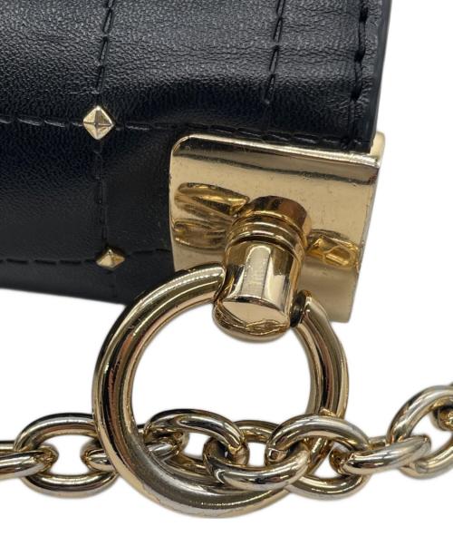 MICHAEL KORS（マイケル・コース）MICHAEL KORS (マイケル・コース) ショルダーバッグ ブラックの古着・服飾アイテム