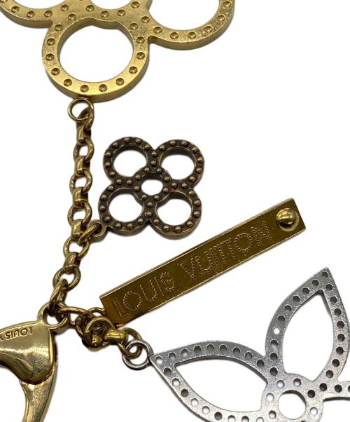 LOUIS VUITTON（ルイ ヴィトン）LOUIS VUITTON (ルイ ヴィトン) バッグチャーム シルバー×ゴールドの古着・服飾アイテム