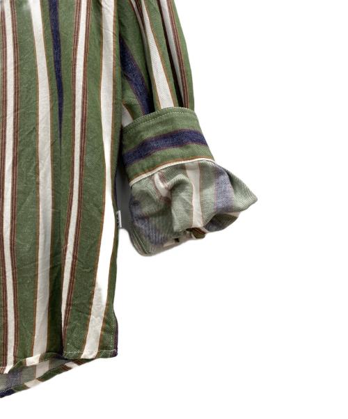 WAX LONDON（ワックスロンドン）WAX LONDON (ワックスロンドン) 長袖シャツ グリーン サイズ:Lの古着・服飾アイテム