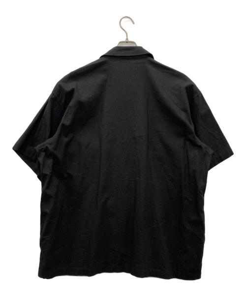 Time is on（タイムイズオン）Time is on (タイムイズオン) サファリシャツ ブラック サイズ:FREEの古着・服飾アイテム