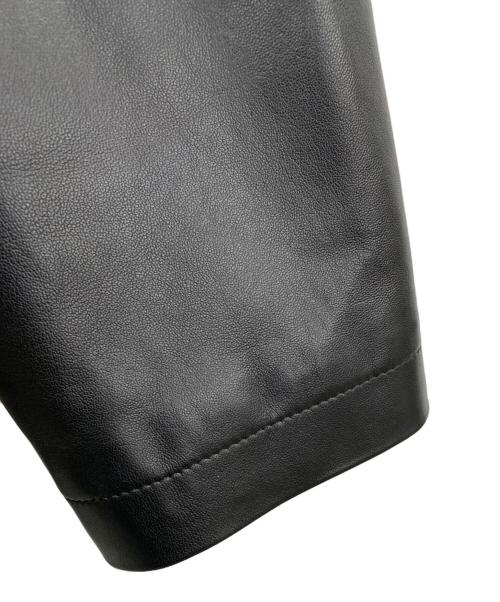 rotary group（ロータリーグループ）rotary group (ロータリーグループ) レザージャケット ブラック サイズ:48の古着・服飾アイテム