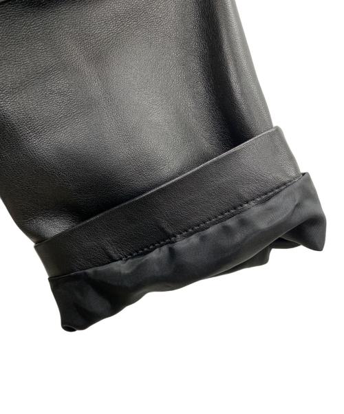 rotary group（ロータリーグループ）rotary group (ロータリーグループ) レザージャケット ブラック サイズ:48の古着・服飾アイテム