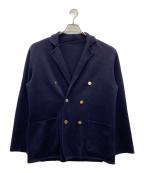 MACKINTOSH PHILOSOPHYマッキントッシュ フィロソフィー）の古着「ニットダブルジャケット」｜ネイビー
