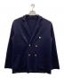 MACKINTOSH PHILOSOPHY（マッキントッシュ フィロソフィー）の古着「ニットダブルジャケット」｜ネイビー
