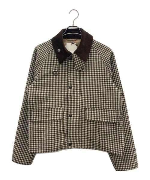 Barbour（バブアー）Barbour (バブアー) コーデュロイカラージャケット ブラウン×オリーブ×ベージュ サイズ:Mの古着・服飾アイテム