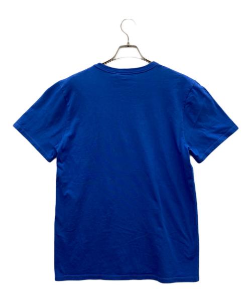 maison kitsune（メゾンキツネ）maison kitsune (メゾンキツネ) 半袖カットソー ブルー サイズ:M 未使用品の古着・服飾アイテム