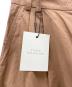 中古・古着 STUDIO NICHOLSON (スタジオ ニコルソン) YALE DOUBLE PLEAT VOLUME PANTS ブラウン サイズ:S 未使用品：22000円