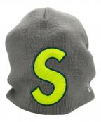 SUPREME×New Eraシュプリーム×ニューエラ）の古着「ニット帽」｜グレー