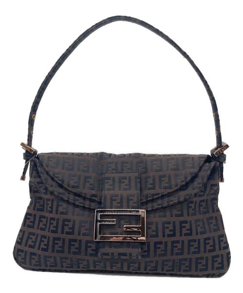 FENDI（フェンディ）FENDI (フェンディ) ショルダーバッグ ブラウンの古着・服飾アイテム