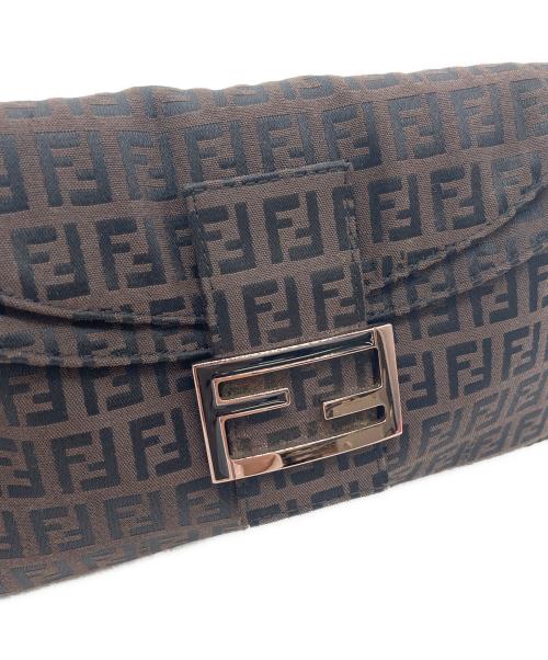 FENDI（フェンディ）FENDI (フェンディ) ショルダーバッグ ブラウンの古着・服飾アイテム