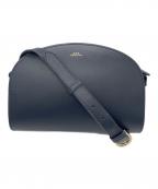 A.P.C.アーペーセー）の古着「ハーフムーンショルダーバック」｜ブラック