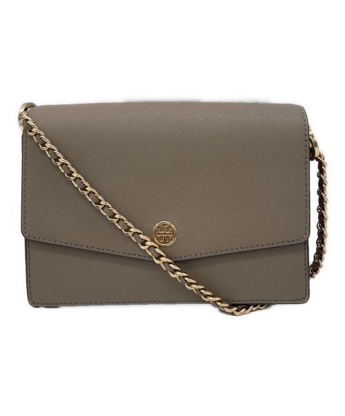 TORY BURCH（トリーバーチ）TORY BURCH (トリーバーチ) チェーンショルダーバッグ グレーの古着・服飾アイテム