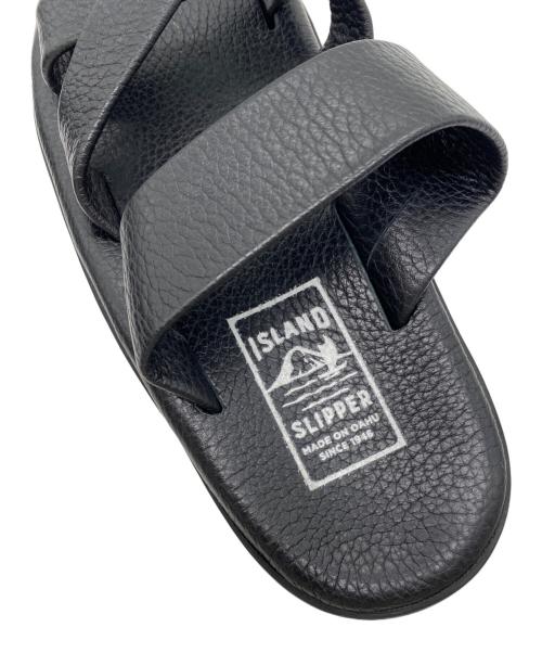 ISLAND SLIPPER（アイランドスリッパ）ISLAND SLIPPER (アイランドスリッパ) サンダル ブラック サイズ:27の古着・服飾アイテム