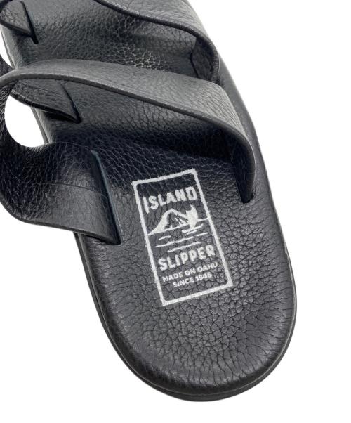ISLAND SLIPPER（アイランドスリッパ）ISLAND SLIPPER (アイランドスリッパ) サンダル ブラック サイズ:27の古着・服飾アイテム