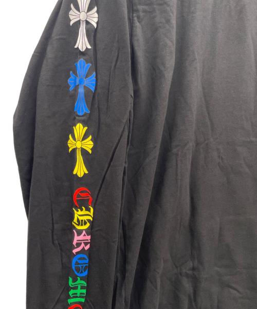 CHROME HEARTS（クロムハーツ）CHROME HEARTS (クロムハーツ) 長袖カットソー ブラック サイズ:Ｍの古着・服飾アイテム