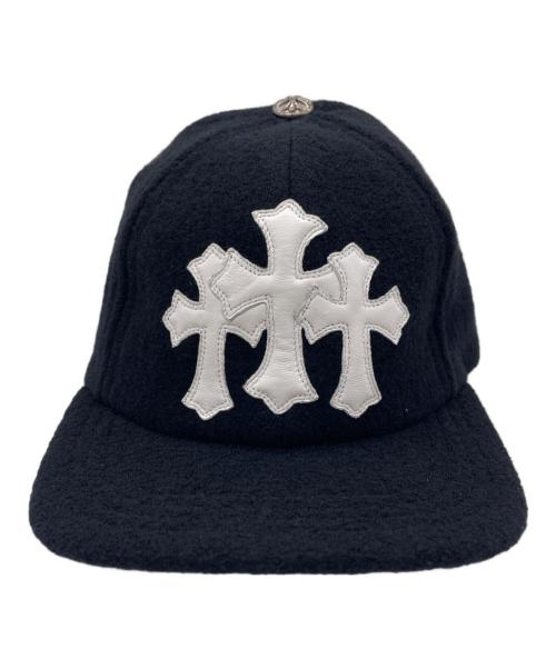 CHROME HEARTS（クロムハーツ）CHROME HEARTS (クロムハーツ) キャップ ブラックの古着・服飾アイテム