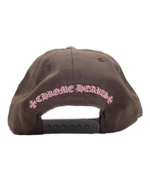 CHROME HEARTS（クロムハーツ）CHROME HEARTS (クロムハーツ) キャップ ピンク×ブラウンの古着・服飾アイテム