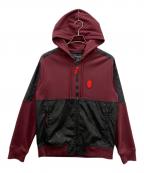 COACHコーチ）の古着「パーカー」｜レッド×ブラック