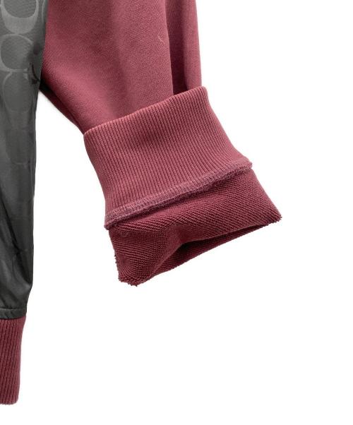 COACH（コーチ）COACH (コーチ) パーカー レッド×ブラック サイズ:Ｍの古着・服飾アイテム