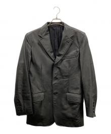 PAUL SMITH（ポールスミス）の古着「レザージャケット」｜ブラック