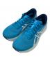 asics（アシックス）の古着「ランニングシューズ」｜ブルー