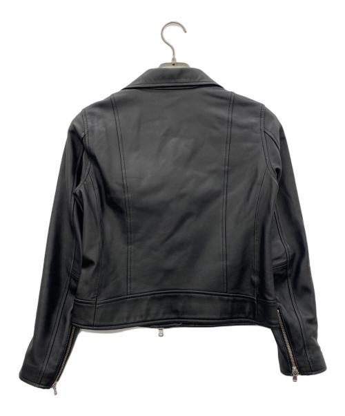 U.A. GreenLabelRelaxing（ユナイテッドアローズグリーンレーベル リラクシング）U.A. GreenLabelRelaxing (ユナイテッドアローズグリーンレーベル リラクシング) ダブルライダースジャケット ブラック サイズ:SIZE 36の古着・服飾アイテム