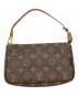 LOUIS VUITTON (ルイ ヴィトン) ポシェット ブラウン：70000円