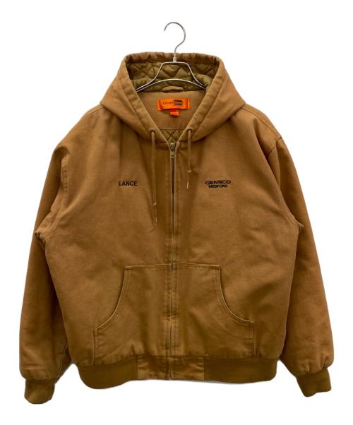 corner stone（コーナー ストーン）corner stone (コーナー ストーン) ジャケット ブラウン サイズ:Lの古着・服飾アイテム