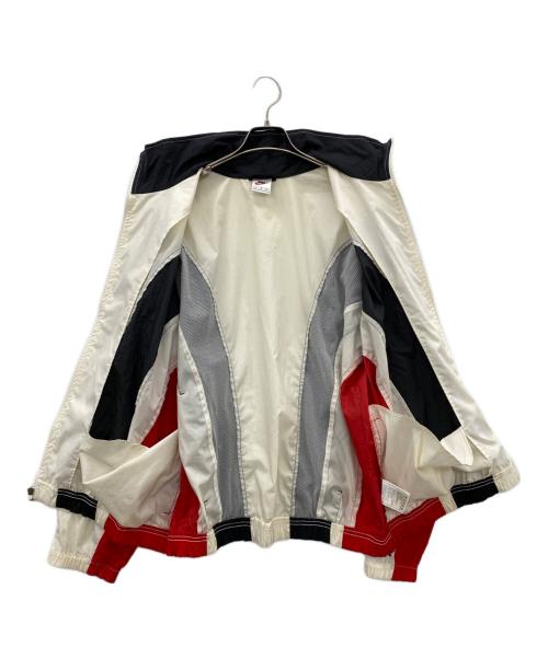 NIKE（ナイキ）NIKE (ナイキ) ナイロンジャケット ブラック×レッド サイズ:Lの古着・服飾アイテム