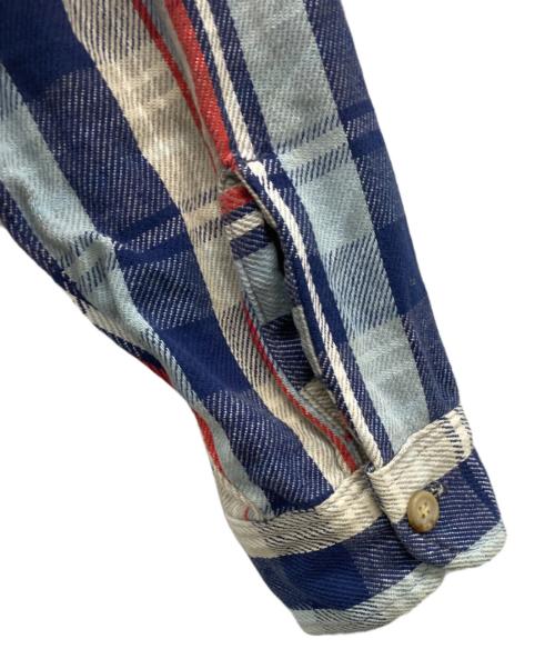 big mac（ビッグマック）big mac (ビッグマック) 長袖シャツ ブルー サイズ:XLの古着・服飾アイテム