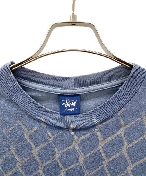 stussy（ステューシー）stussy (ステューシー) 半袖カットソー ネイビー サイズ:Lの古着・服飾アイテム