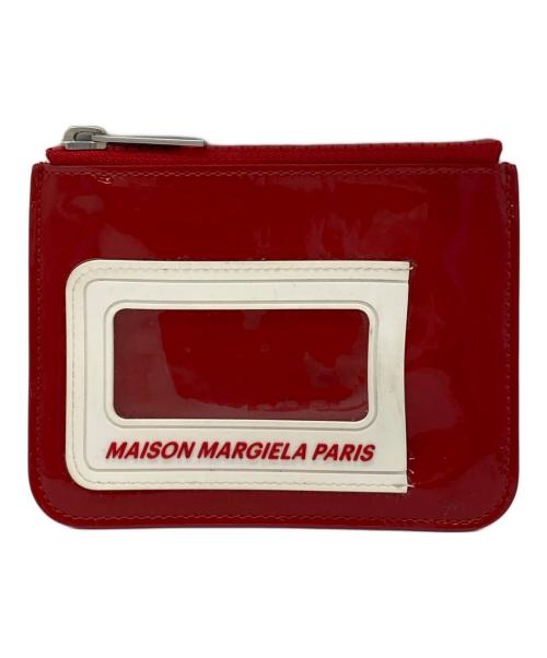 Maison Margiela（メゾンマルジェラ）Maison Margiela (メゾンマルジェラ) コインケース ホワイト×レッドの古着・服飾アイテム
