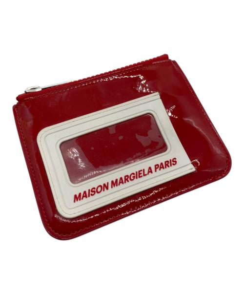 Maison Margiela（メゾンマルジェラ）Maison Margiela (メゾンマルジェラ) コインケース ホワイト×レッドの古着・服飾アイテム