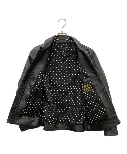 WACKO MARIA（ワコマリア）WACKO MARIA (ワコマリア) レザージャケット ブラック サイズ:Sの古着・服飾アイテム