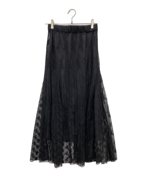IENA（イエナ）IENA (イエナ) レーススカート ブラック サイズ:SIZE 36の古着・服飾アイテム