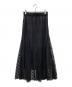 IENA（イエナ）の古着「レーススカート」｜ブラック