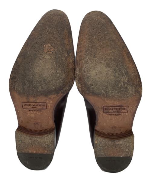 LOUIS VUITTON（ルイ ヴィトン）LOUIS VUITTON (ルイ ヴィトン) ローファー ブラウン サイズ:25.5の古着・服飾アイテム