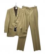 Aquascutumアクアスキュータム）の古着「セットアップスーツ」｜カーキ