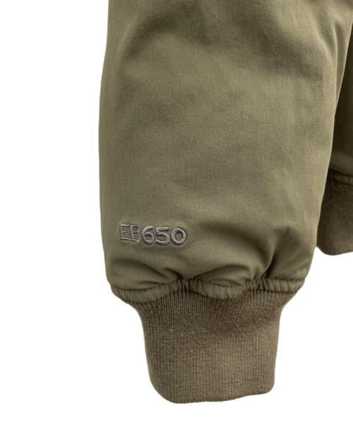 Eddie Bauer（エディーバウアー）Eddie Bauer (エディーバウアー) リバーシブルダウンジャケット ベージュ サイズ:Ｍの古着・服飾アイテム