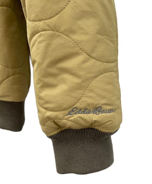 Eddie Bauer（エディーバウアー）Eddie Bauer (エディーバウアー) リバーシブルダウンジャケット ベージュ サイズ:Ｍの古着・服飾アイテム