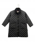 Traditional Weatherwearトラディショナルウェザーウェア）の古着「キルティングコート」｜ブラック