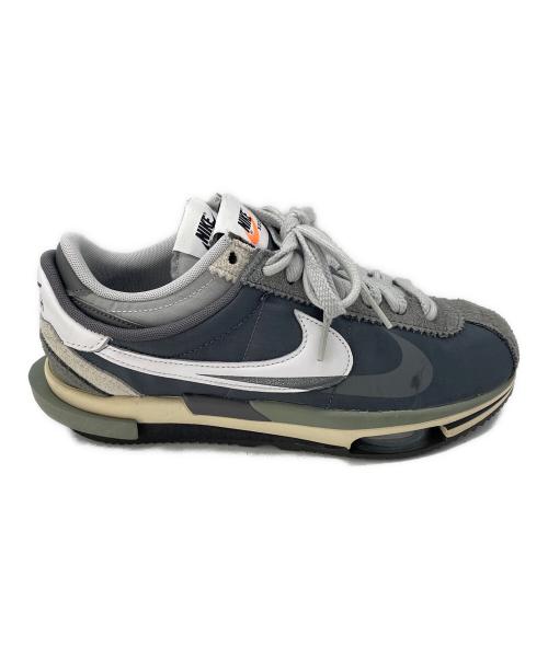 NIKE（ナイキ）NIKE (ナイキ) sacai (サカイ) ローカットスニーカー グレー サイズ:27cmの古着・服飾アイテム