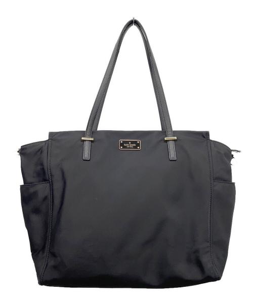 Kate Spade（ケイトスペード）Kate Spade (ケイトスペード) マザーズバッグ ブラックの古着・服飾アイテム
