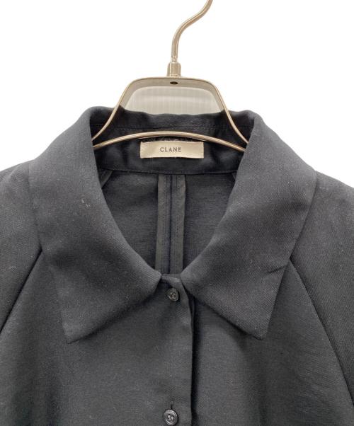 CLANE（クラネ）CLANE (クラネ) 半袖ワンピース ブラック サイズ:1の古着・服飾アイテム
