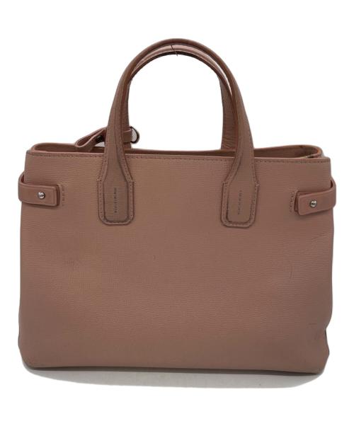 BURBERRY（バーバリー）BURBERRY (バーバリー) 2WAYショルダーバッグ ピンクの古着・服飾アイテム