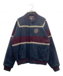 POLO RALPH LAUREN（ポロ・ラルフローレン）の古着「ウールジャケット」｜ワインレッド×ネイビー