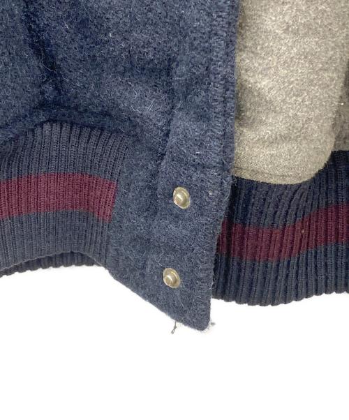 POLO RALPH LAUREN（ポロ・ラルフローレン）POLO RALPH LAUREN (ポロ・ラルフローレン) ウールジャケット ワインレッド×ネイビー サイズ:Ｍの古着・服飾アイテム