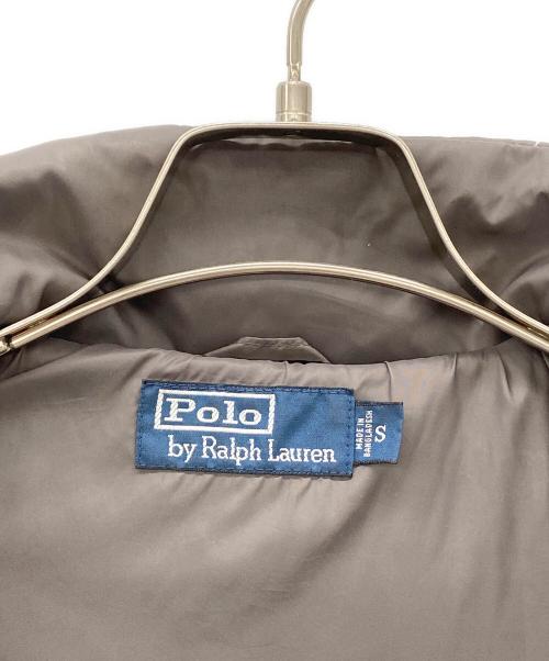 POLO RALPH LAUREN（ポロ・ラルフローレン）POLO RALPH LAUREN (ポロ・ラルフローレン) ダウンジャケット ブラウン サイズ:Sの古着・服飾アイテム