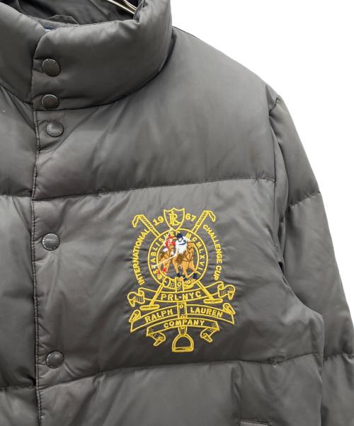 POLO RALPH LAUREN（ポロ・ラルフローレン）POLO RALPH LAUREN (ポロ・ラルフローレン) ダウンジャケット ブラウン サイズ:Sの古着・服飾アイテム