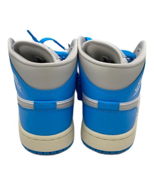 NIKE（ナイキ）NIKE (ナイキ) ミッドカットスニーカー グレー×UNCブルー サイズ:23 未使用品の古着・服飾アイテム